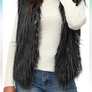 HaoDuoYi Stylish Faux Fur Vest